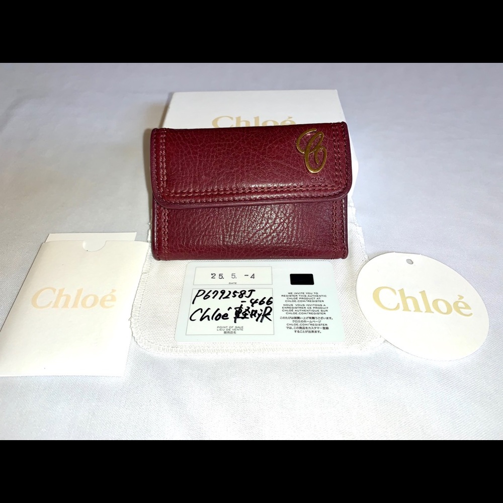 Chloe compact wallet